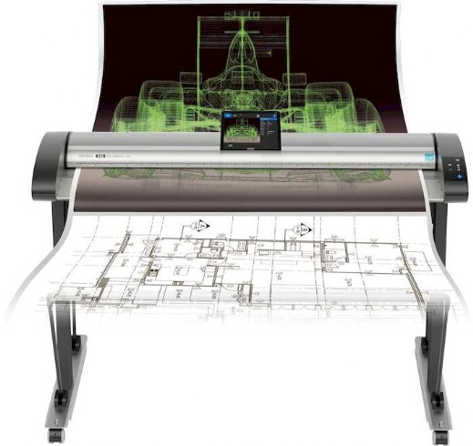 Escaner de planos Contex para multifuncional IQ 36 MFP